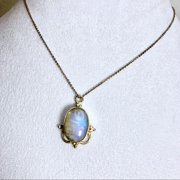 Moonstone VINTAGE 925 - Picture 1 of 3